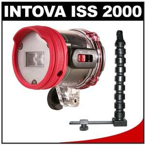 Intova ISS 2000 Underwater Digital Camera Slave Flash + Arm & Mounting