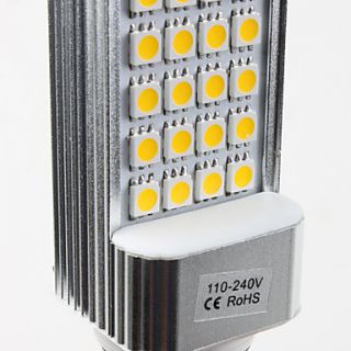 EUR € 15.91   e27 10w 60x5050 SMD 520 600lm 2500 3500K branco quente