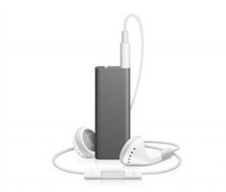 Silver MC306LL 2GB Apple iPod Shuffle 3rd Generation  Player w Free