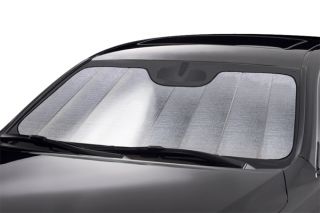  Folding Auto Sun Shade Silver Windshield Cover Intro Tech Brand New