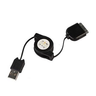 EUR € 1.65   Retractable USB Daten + Ladekabel für alle iPod