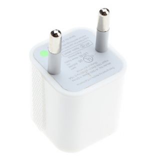 EUR € 7.63   EU Plug USB Power Adapter med USB kabel til iPhone 5