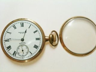 1917 Waltham Equity Pocket Watch Working