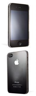 Apple iPhone 4 4S 4G Deluxe Clear Snap Cover Hard Back Case Protector