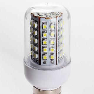 USD $ 8.99   E27 66x3528 SMD 3.5W 430LM 5500 6500K Natural White Light