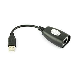 USD $ 11.69   USB RJ45 Extension Adapter, Gadgets