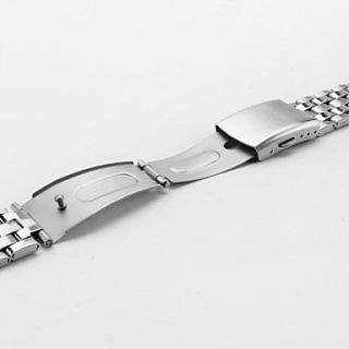 EUR € 2.66   unisex roestvrij stalen horloge band 20mm (zilver