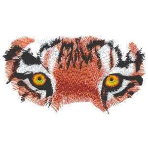 Epic Orange Tiger Tigers Big Cat Eyes Eye Iron on Patch