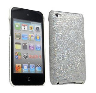 sparkly glitter bling hard back cover case for iPod Touch 4 4g 4th gen