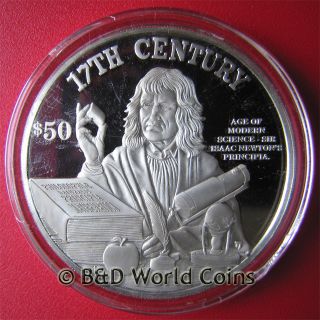 side sir isaac newton s principal superb cameo proof coin will be