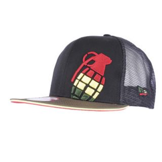 Grenade Gloves Irie Mesh 9Fifty New Era Snapback Black Brand New Hat