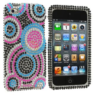 Bubbles Bling Rhinestone Case Cover Accessory for iPod Touch 4th Gen