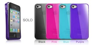 iSkin Solo Translucent Silicone Case for iPhone 5 Color Choice