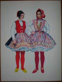 Croatia Folk Costume Susak Mini Skirt IV 14
