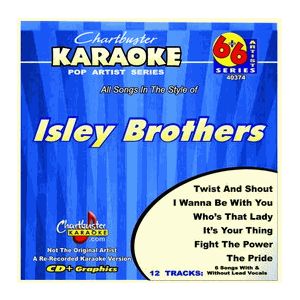ISLEY Brothers CHARTBUSTER Karaoke CDG Twist Shout FIGHT THE POWER The