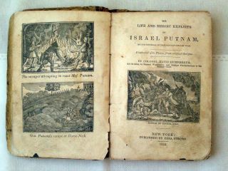  Ed Antique Book Life of General Israel Putnam by Col Humphreys