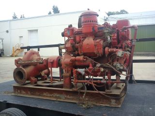 Detroit Diesel 373 Irrigation water pump 0 HOURS generators engine