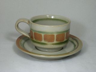 Iron Mountain Stoneware Whispering Pines Cup and Saucer