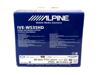 Alpine Ive W535HD 6 1 inch Car DVD  Bluetooth Touch Screen