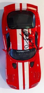 Carroll Shelby Autographed Signed Maisto 1 24 Dodge Viper GTSR JSA COA