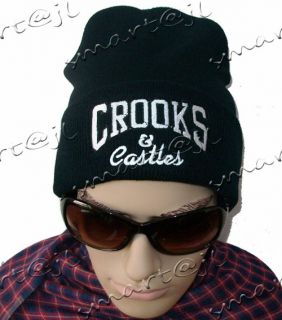 Hip Hop Crooks and Castles Beanies Winter Cotton Stay Warm Knit Caps