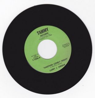  Northern Soul Mod Rocker 45 LARRY J. GREENE The Girl I Love TAMMY 1036
