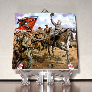 Confederate States Soldiers Tiles Collection 6 Tiles Special Price