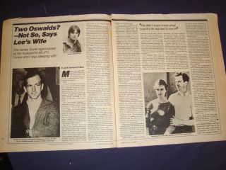  Magazine Marina Lee Harvey Oswald J Paul Getty 20 January 1980