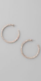 House of Harlow 1960 Rose Gold Plated Hoops
