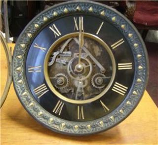  Victorian French Clock Movement Samuel Marti Open ESC J Bennett