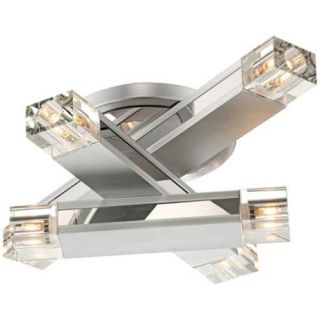 Possini Euro Design Three Stacked Rods Ceiling Light Fixture   #U6240