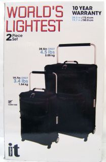 It Luggage 1piece It 0 1 Second Generation Worlds Lightest Black