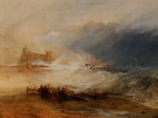 Turner, “Wreckers Coast of Northumberland,” ca. 1836, Yale