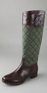 Tory Burch Rowan Quilted Boots