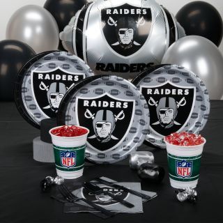 Oakland Raiders NFL Football Birthday Party Celebration Pack Kit