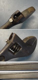 Vintage J. H. Williams ABL 12 12 Superjustable Locking Adjustable