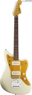 Used Fender® Squier® White J Mascis Signature Jazzmaster® Electric
