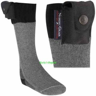 Lectra Sox Battery Heated Electric Socks, NIB Size. Med. (NEW)