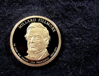 2010 s Millard Fillmore Gem DCAM Presidential Proof