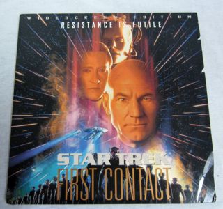  First Contact Digital Laser Disc Movie starring Patrick Stewart