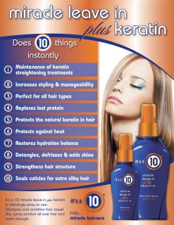 Its Its A 10 Leave in ❀ Plus Keratin ❀ Awesome