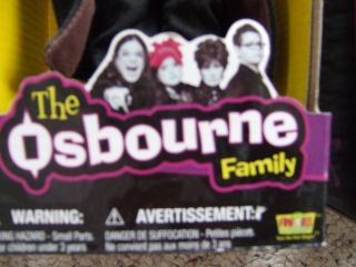 The Osbourne Family Set of 4 Dolls Ozzy Sharon Kelly Jack 11 Cloth