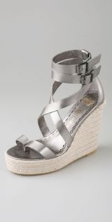 Juicy Couture Gianna Crisscross Wedge Sandals