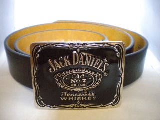 Jack Daniels L B Buckle with Free Black Belt