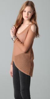 Helmut Lang Asymmetrical Cutout Sweater
