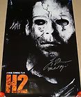 Halloween Tyler Mane Michael Myers Autographed Signed Poster Exact
