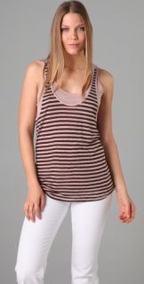 Three Dots Double Layer Tank Top