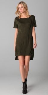 T by Alexander Wang Classic Boat Neck Dress