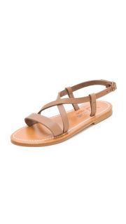 K. Jacques Flavia Crisscross Sandals