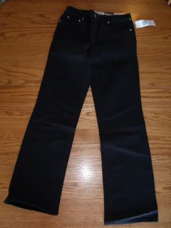 Womens Jones New York Sport 5 Pocket Pants Black Demin Jeans 6 10